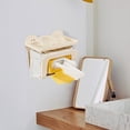 thumbnail image 4 of Xihbxyly Porta Toallitas de Pared, Práctico Diseño Autoadhesivo, Caja de Pañuelos para Baño Que Ahorra Espacio, Almacenamiento de Plástico Transparente, Fácil Instalación, Versátil para Cocina, Baño, 4 of 7