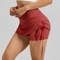 thumbnail image 7 of Afdoent Womens Shorts High Waisted Workout Shorts For With Skirt Layer Built In Chafe Yoga Running Athletic Shorts 2026 Beach Vacation Shorts, 7 of 7