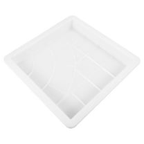 FRCOLOR Stepping Stone Mold Plastic Pavement Mold Reusable Path Maker for Concrete Cement