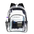 thumbnail image 2 of Mochila Keepcross de PVC transparente y resistente para el trabajo escolar, 2 of 6