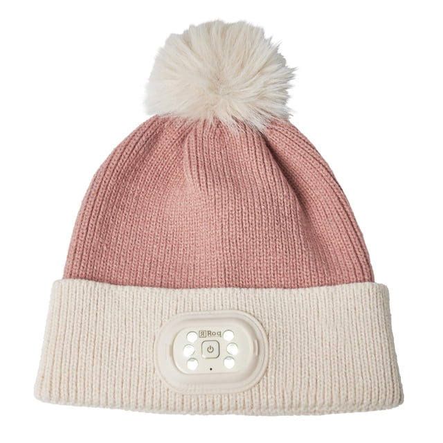 Gorro HEAD LIGHTZ POM POM con luz LED recargable