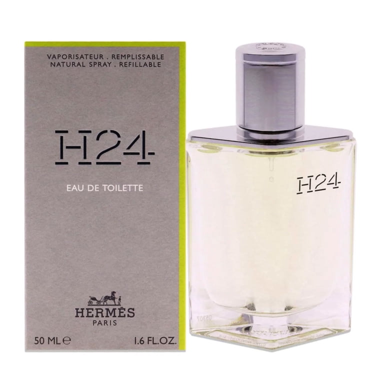 Hermes H24 Refillable & Natural Spray Perfume for Men 1.6 oz