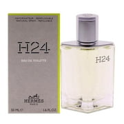 H24 by Hermes Vaporisateur, Remplissable, Natural & Reffilable Spray For Men 1.6 oz
