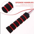 thumbnail image 3 of BEADCEST 1Set Orange Alloy Badminton Racket Soft Comfortable Design for Sports and Outdoor Use, 3 of 8
