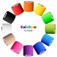 thumbnail image 3 of Adhesive Bandages 12 Pack, Athletic Tape 2 inches x 5 Yards(Rainbow), 3 of 7