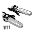 thumbnail image 1 of Reposapiés para bicicleta eléctrica, pedales plegables, antideslizantes, prácticos reposapiés de aleación de aluminio., 1 of 8