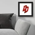 thumbnail image 2 of Gallery Pops Marvel Comics Daredevil - DD Symbol Wall Art, Black Framed Version, 12" x 12", 2 of 5