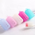 thumbnail image 4 of 10 fundas para cabezales de cepillo de dientes, portátiles, de viaje, 4 of 8