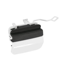 Unique Bargains Car Tow Hook Eye Hole Cover Cap Compatible for Mercedes-Benz C300 2019-2021 Plastic White Rear Bumper