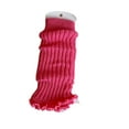 thumbnail image 7 of Kids Girls Plain Leg Warmer Girls School Dance Wear Legwarmer Tutu Fancy Kids Stretch Knee Leg Warmers Girls Ankle Comfort Fit Socks Kids's Knitted Ankle Warmers Warm and Stylish Hot Pink 5-16 Years, 7 of 7
