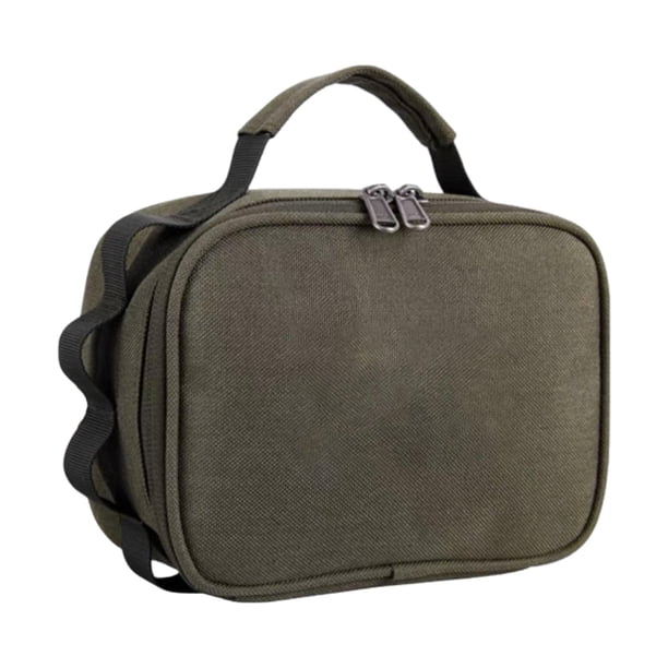 Bolsas de almacenamiento para acampar Kusrkot Bolsa de asas reutilizable con cremallera verde