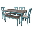 thumbnail image 3 of Powell Willow Grey Dining Table, 3 of 4