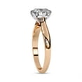 thumbnail image 3 of AFFY 6 Prong Solitaire Engagement Ring for Women, 1.90 Carat (ctw) Round Cut Lab Grown Diamond Ring In 14K Rose Gold Over Sterling Silver F-G-H, SI Quality Gifts For Her Ring Size-6, 3 of 6