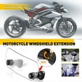 thumbnail image 4 of Riwesomey Extensor de parabrisas de motocicleta ABS, parabrisas de motocicleta, parabrisas Universal duradero Accesorios para motos, 4 of 6