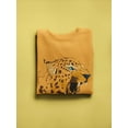 thumbnail image 3 of Angry Cheetah Design Sweatshirt Men -Image by Shutterstock, Male Medium, 3 of 4