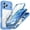 Blue, variant on Magnetic for iPhone 17 Pro Case, Compatible with MagSafe Built-in Touch Sensitive Anti-Scratch Screen Protector,Camera Protection for iPhone 17 Pro