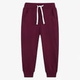 thumbnail image 2 of Child Boys Sweatpants Baggy Jogger Pants For Boys 4-14 Years Toddler to Youth Fall Winter Casual Wear Kids Sweatpants Size 7-8 Years, 2 of 7