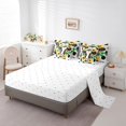 thumbnail image 3 of YST 7Pcs Western Cow Comforter Set, Full Size, Cow Print Sunflower Decor, Polyester, Bed in a Bag, 3 of 5