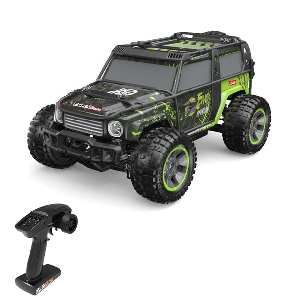 Coche teledirigido 1/10 2,4 GHz de alta velocidad 65 km/h todo terreno todoterreno camiones 4WD sin escobillas