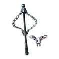 thumbnail image 3 of veasfak Drain Auger Efficient Clog Remover Accessories for Sewer Kitchen Sink Toilet Double Single Chain, 3 of 8