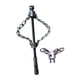 thumbnail image 3 of Desatascador de tuberías de acero, herramienta manual flexible para remover obstrucciones. Cadena simple doble, 3 of 9