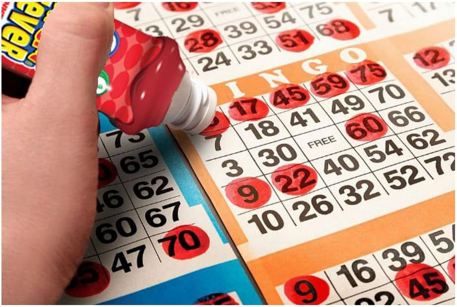 Dabbin Fever Professional Bingo Daubers Games, Multicolor (12 Pack)