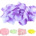 thumbnail image 4 of Huanledash 100/200Pcs Artificial Rose Flower Petal Confetti Wedding Party Stage Prop Decor, 4 of 8