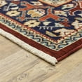thumbnail image 3 of Oriental Weavers Lilihan Area Rug 2062R Traditional Red Blocks Rings 5' 3" x 7' 6" Rectangle, 3 of 3