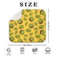 thumbnail image 3 of Spicy Chili Coffee Mat – Absorbent Microfiber Spill Mat with Red Chili Pepper Pattern, Cute Kawaii Cartoon Design, Fast Drying Foldable Dish Drying Pad for Hot Vegetable Lovers Kitchen Protection, 3 of 5