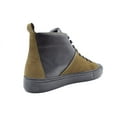 thumbnail image 4 of NEKTA /ke'nekt/ Men's High Top/Lace-up Fashion Sneakers Francis Olive/Black 9.5, 4 of 6