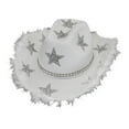thumbnail image 1 of Party Fotography Sombrera Glitter Star Star Cowboy Gat for Music Concerts Woman Masculino, 1 of 8