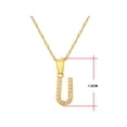thumbnail image 4 of Collar Gargantilla Letra U, Oro 10K 45cm Horoz W1741, 4 of 4