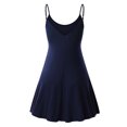 thumbnail image 4 of Vestido de verano Sunnimix sin mangas con tiras ajustables Floral Navy L, 4 of 8