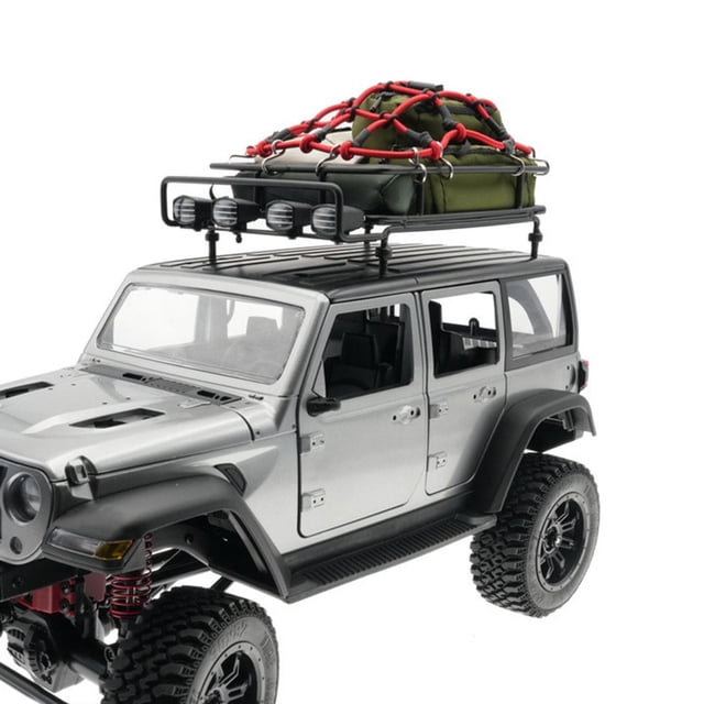 BELOVING RC Car Roof Rack and Pack Kit Accessory Decorative Kits DIY Decoration Parts Style B