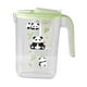 thumbnail image 3 of Jarra de agua para puerta de refrigerador con tapa, cafetera de café frío, transparente, multiusos, tetera de 2200 ml, jarra de agua para bodas y verde, 3 of 8