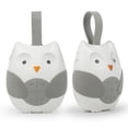 thumbnail image 2 of Chupete portátil para bebé, la correa de silicona Owl se fija cómodamente a cualquier cochecito, bolso, portabebés o cuna de viaje., 2 of 5