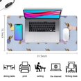 thumbnail image 5 of Long Mouse Pads for Desk,Colorful Funny Dachshund Desk Mats on Top Of Desks, Desk Mouse Pad Extra Large with 3mm Non-Slip Base and Stitched Edge for Gaming,Office,Work,Home 31.5"x15.7", 5 of 6