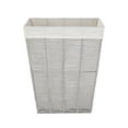 thumbnail image 5 of Mainstays Twisted Gray Paper Rope Laundry Hamper with Removable Fabric Liner, Adult, 5 of 15