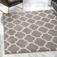 thumbnail image 1 of Unique Loom 3128625 8 x 8 ft. Philadelphia Trellis Square Rug, Gray, 1 of 10