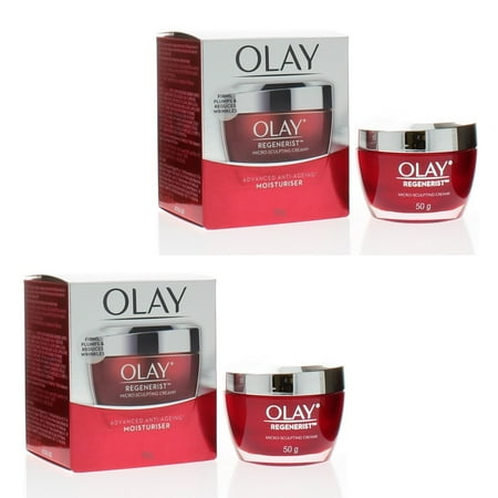 Olay Regenerist Micro-Sculpting Cream Anti-Aging Moisturiser 50g/1.7oz (2-PACK)