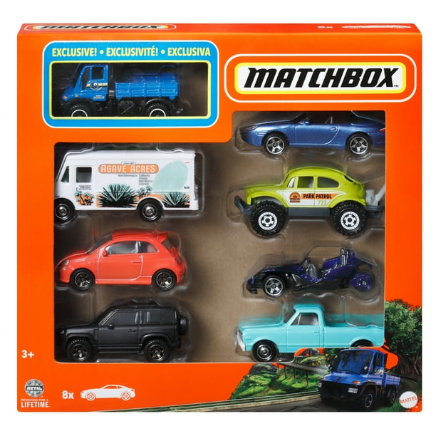 Hot Wheels & Matchbox ミニカー 8台セット Matchbox Play Vehicles for Kindergarten Imaginative Play - Walmart