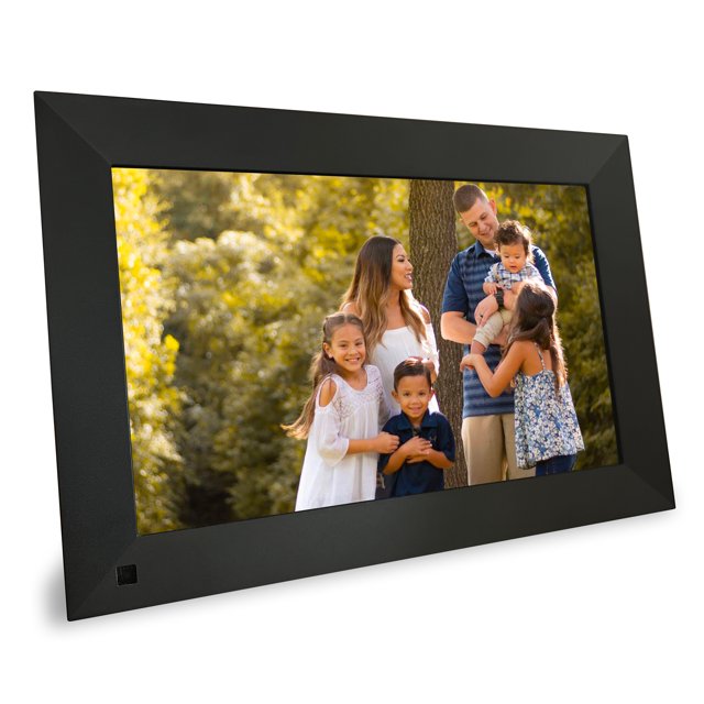 Phone2Frame 10 inch Digital Picture Frame with Photo Backup Stick Micro