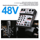 thumbnail image 4 of Audio Sonido Mezclador Con Bluetooth Usb, 48 V Negro, 4 of 5