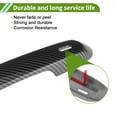 thumbnail image 6 of Unique Bargains Exterior Door Handle Cover Trim Door Handle Cover for Toyota Grand Highlander 2024-2026 Smart Carbon Fiber Black 1 set, 6 of 7