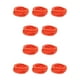 thumbnail image 2 of Bandas para el cabello Minnieouse 10 piezas decorativas ajustables alta elasticidad Naranja, 2 of 6