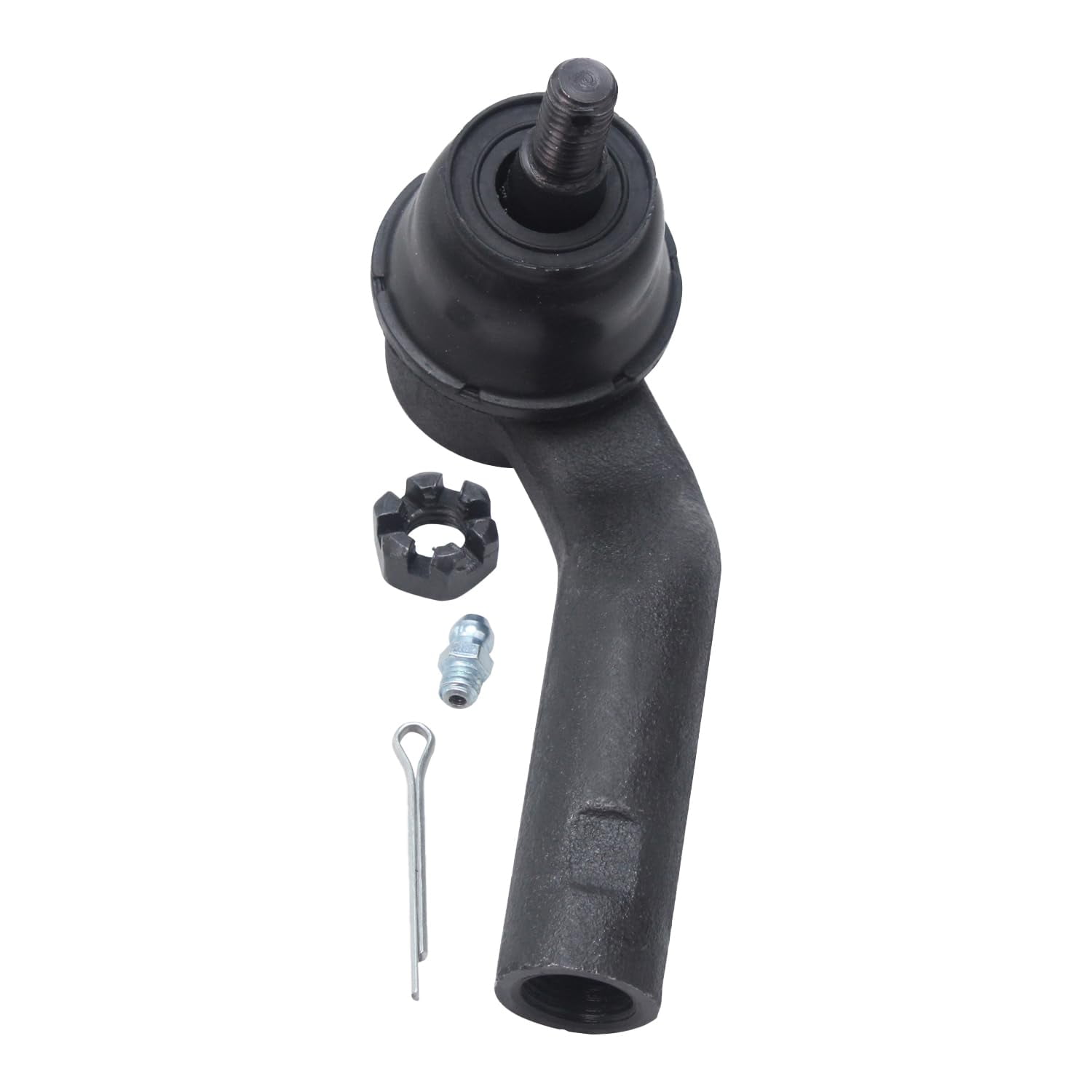 Detroit Axle - Front 2pc Tie Rods for Ford C-Max Escape Focus Transit Connect Lincoln MKC, 2013 2014 2015 2016 2017 2018 2019, 2 Outer Tie Rod Ends Replacement