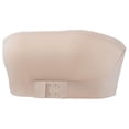 thumbnail image 2 of Strapless Bra for Women No Underwire, Front Closure Bandeau Bra, Seamless Invisible Tube Top, Anti-Slip Push Up Comfort Bra, 1-Pack, 2 of 7