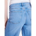 thumbnail image 4 of Free Assembly Women's High Rise Relaxed Wide Leg Jeans with Front Crease, Sizes 0-20, 4 of 5