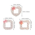thumbnail image 2 of Raindrops 6Pcs Decorative Light Switch Cover Flower Outlet Cover with Stylish Lace Design for Home, 2 of 7