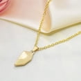 thumbnail image 2 of Collares con colgante de dos almas y un corazón para pareja, collar con imán creativo de piedra de los deseos para parejas, collar con diseño de corazón de oro plateado, 2 of 5